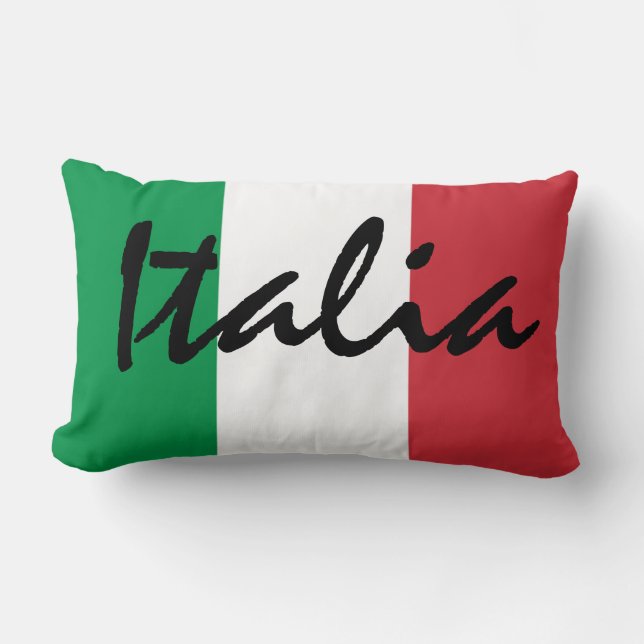Coussin italien de MoJo de drapeau de l'Italie (Recto)