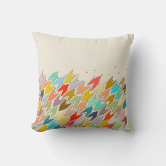Coussin ivoire de Rashmi ikat