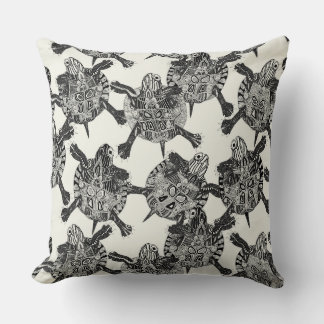 Coussin ivoire de tortue