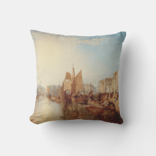 Coussin J.M.W. Turner : Port de Dieppe Beaux-Arts Romantiq