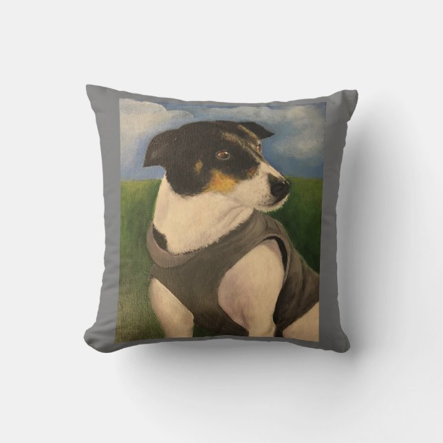 Coussin Jack le gentil chien (Recto)