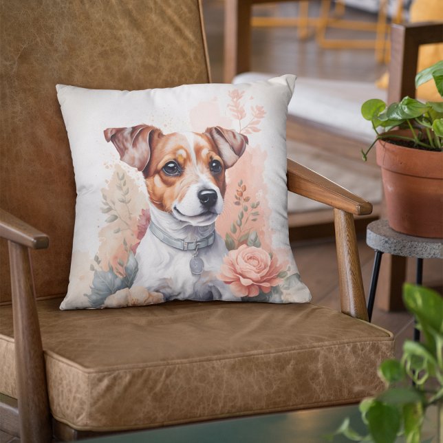 Coussin Jack Russell Terrier Puppy (Créateur téléchargé)