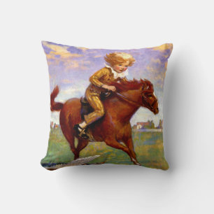 Coussin "Jackanapes" par Jessie Willcox Smith