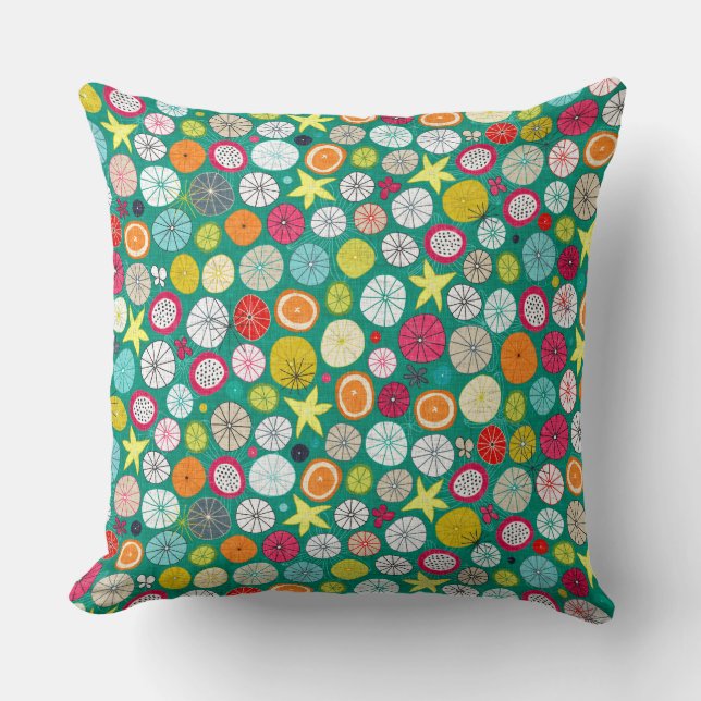 Coussin jade de parapluies (Recto)