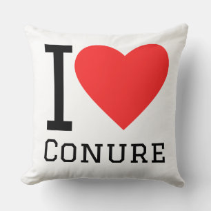 Coussin J'adore conure