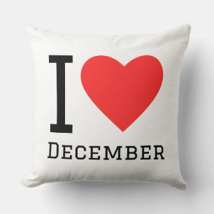 Coussin J'adore décembre
