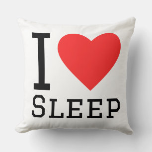 Coussin J'adore dormir