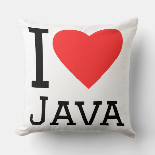Coussin J'adore Java