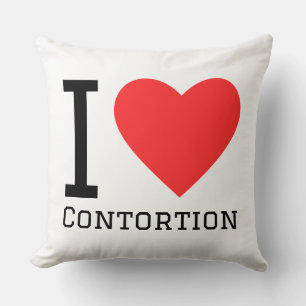 Coussin J'adore la contorsion