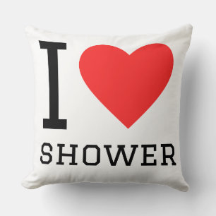 Coussin J'adore la douche