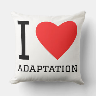 Coussin J'adore l'adaptation