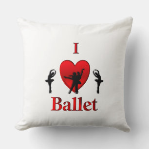 Coussin J'adore le ballet