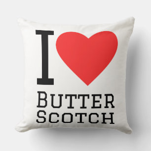 Coussin J'adore le caramel au beurre