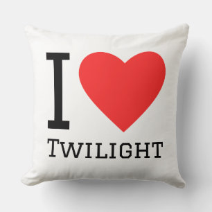Coussin J'adore le crépuscule