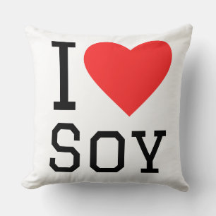 Coussin J'adore le soja