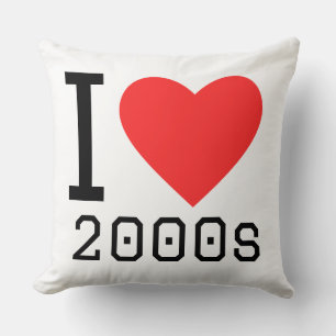 Coussin J'adore les années 2000