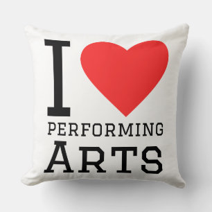 Coussin J'adore les arts du spectacle