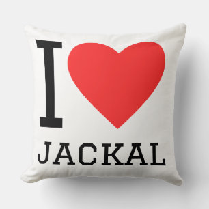 Coussin J'adore les chacals