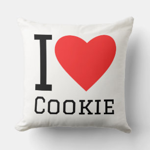 Coussin J'adore les cookies