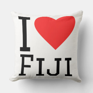 Coussin J'adore les Fidji