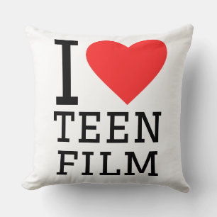 Coussin J'adore les films d'adolescents