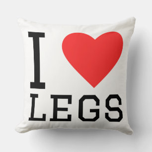Coussin J'adore les jambes