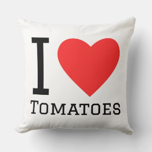 Coussin J'adore les tomates