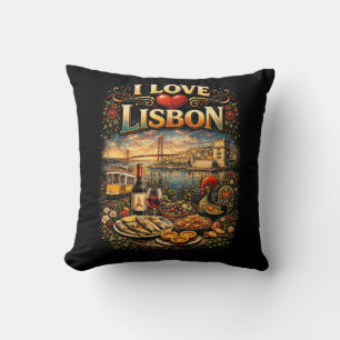 Coussin J'adore Lisbonne