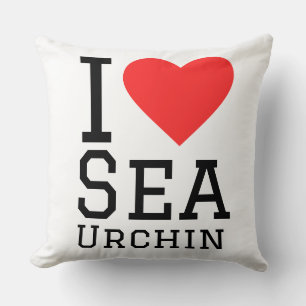 Coussin J'adore l'oursin