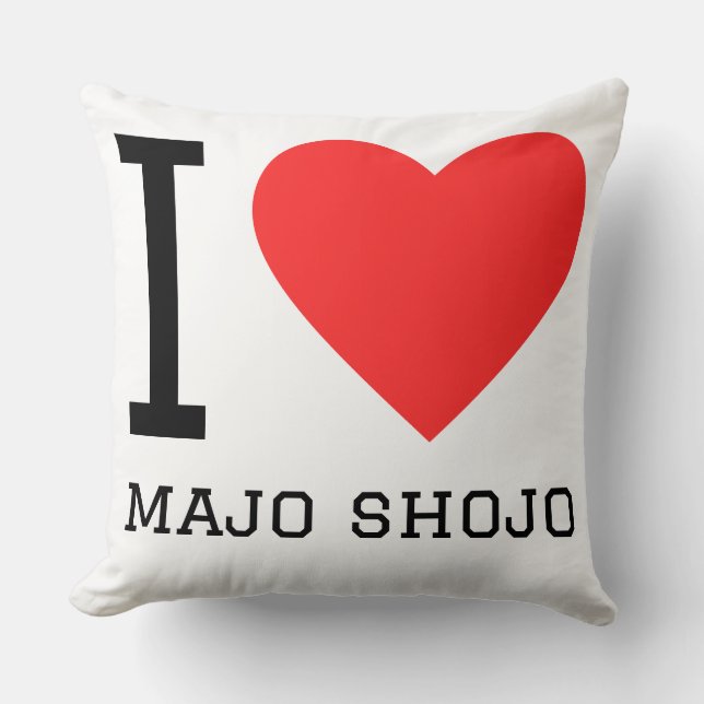 Coussin J'adore maho shojo (Recto)