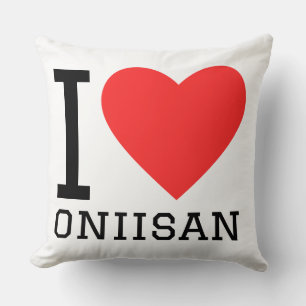 Coussin J'adore oniisan 