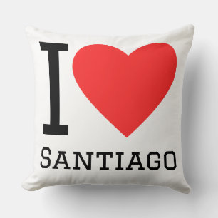 Coussin J'adore Santiago