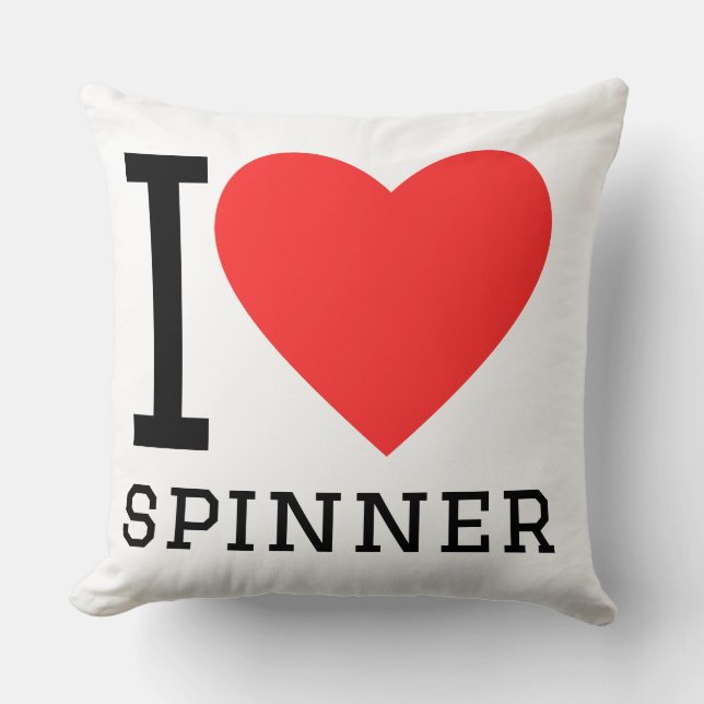 Coussin J'adore spinner (Recto)