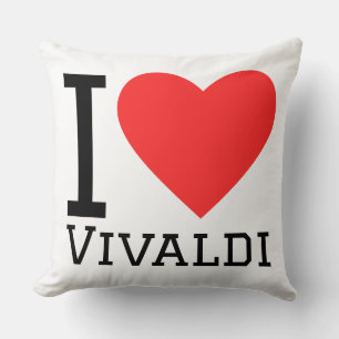 Coussin J'adore Vivaldi