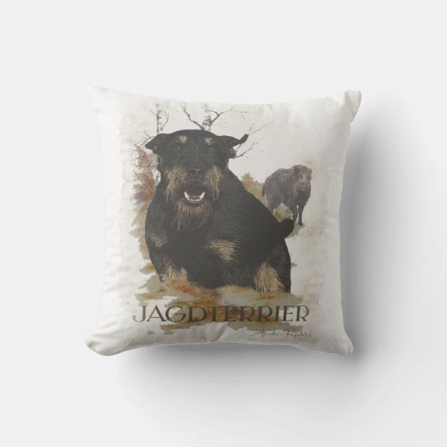 Coussin Jagdterrier T-Shirt Coffee Mug Ornement en céramiq (Recto)