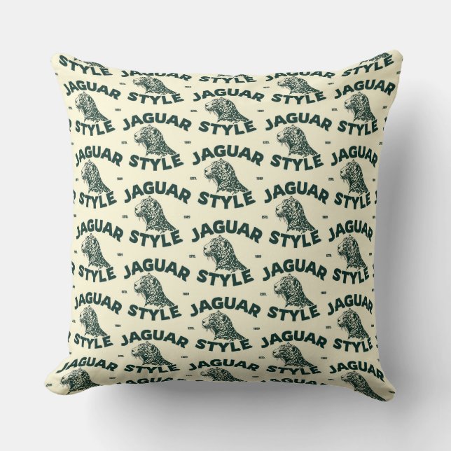 Coussin Jaguar (Recto)