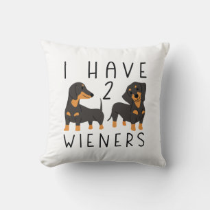 Coussin J'Ai 2 Wieners