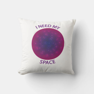 Coussin J'ai besoin de mon espace