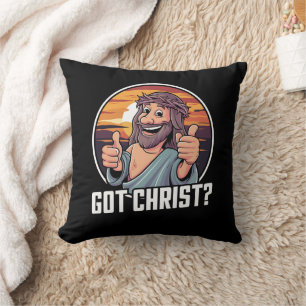 Coussin J'ai Buddy un Christ Noël Jésus Religieux