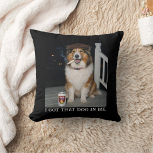 Coussin J'ai Ce Chien En Moi, Mème Amusant De Collie