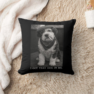 Coussin J'ai Ce Chien En Moi Photo Drôle De Sheepadoodle