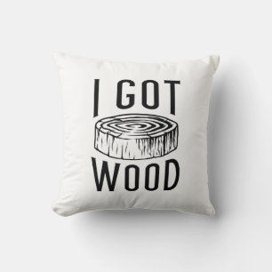 Coussin J'ai du bois