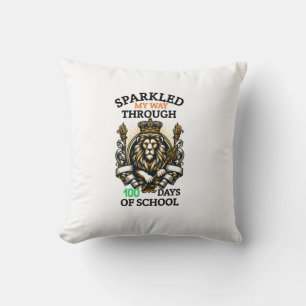 Coussin J'Ai Éclaté Mon Chemin Pendant 100 Jours 100ème Jo