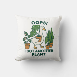 Coussin J'ai Encore Une Plante Mignonne Oie Ridicule Amour