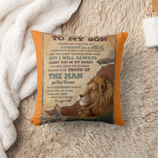 Coussin J'Ai Fermé Les Yeux Pour Un Moment - Papa À Son