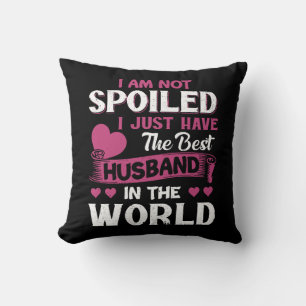 Coussin J'ai juste le meilleur mari du monde