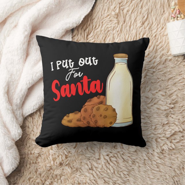 Coussin J'Ai Sorti Pour Père Noël Christmas Holiday Family (Couverture)
