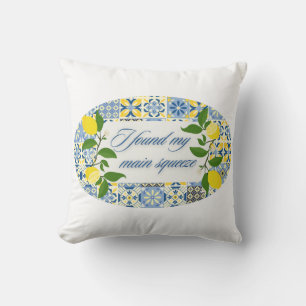 Coussin J'ai trouvé mon coup de cœur   Mariage côtier au c