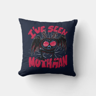 Coussin J'ai vu Mothman Funny Cryptid Gift
