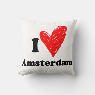 Coussin J'aime Amsterdam